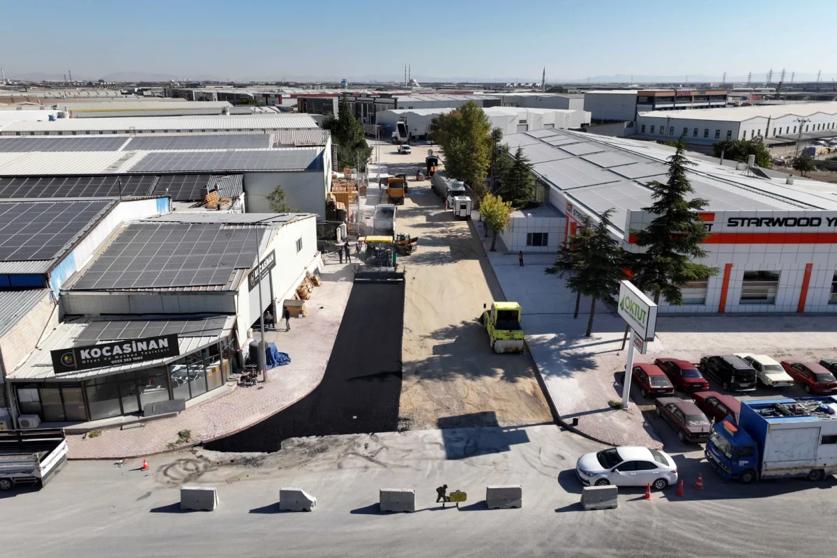 Karatay’da Yol Asfalt Çalışmaları Hız Kazandı
